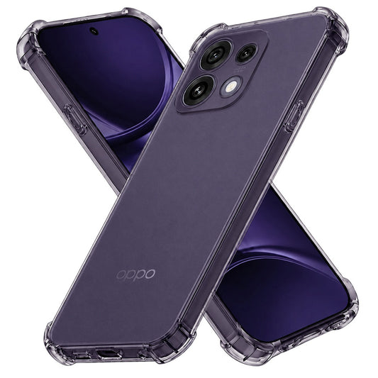 Tok Oppo Reno16 F / Reno16 FS-hez, Techsuit, Ütésálló Átlátszó, Füstszínű