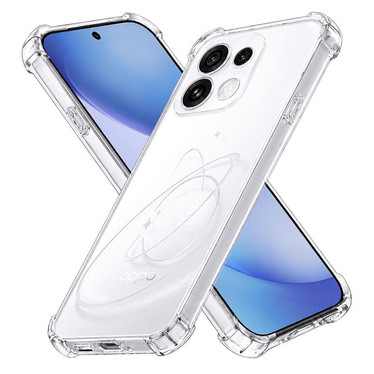 Tok Oppo Reno16 Pro-hoz, Techsuit, Ütésálló Átlátszó, Átlátszó