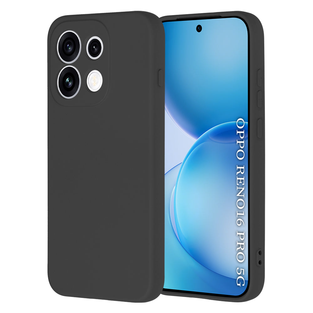 Tok Oppo Reno16 Pro-hoz, Techsuit, SoftFlex, Fekete