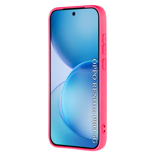 Tok Oppo Reno16 Pro-hoz, Techsuit, SoftFlex, Sötét rózsaszín