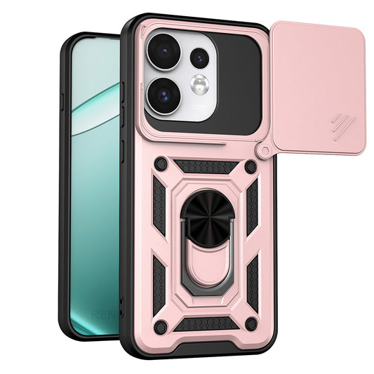 Tok Oppo Reno16 / Reno16 Pro-hoz, Techsuit, CamShield, Rózsaarany