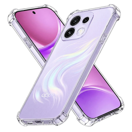 Tok Oppo Reno16-hoz, Techsuit, Ütésálló Átlátszó, Átlátszó