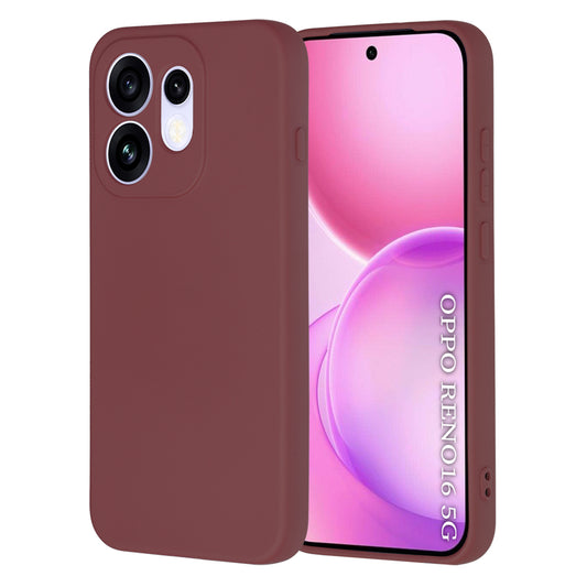 Tok Oppo Reno16-hoz, Techsuit, SoftFlex, Bordó