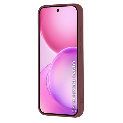 Tok Oppo Reno16-hoz, Techsuit, SoftFlex, Bordó