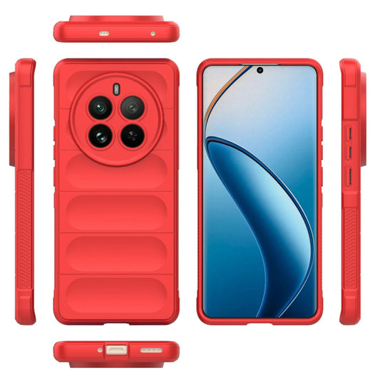 Tok Realme 12 Pro / 12 Pro+ készülékhez, Techsuit, Magic Shield, Piros