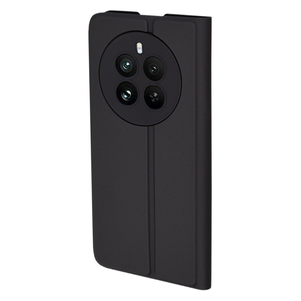 Tok Realme 12 Pro / 12 Pro+ készülékhez, Techsuit, Magskin Book, Fekete