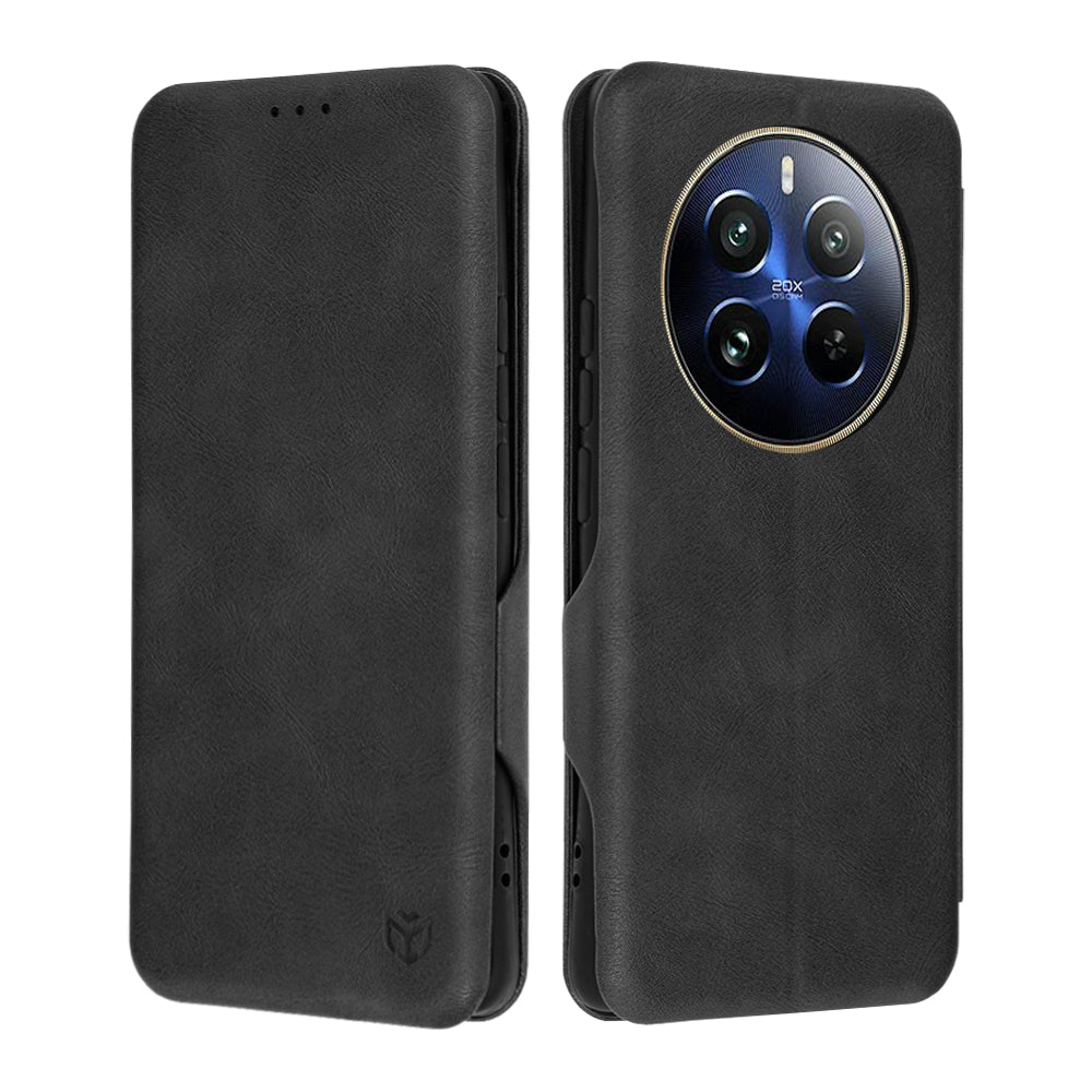 Tok Realme 12 Pro / 12 Pro+ készülékhez, Techsuit, Safe Wallet Plus, Fekete