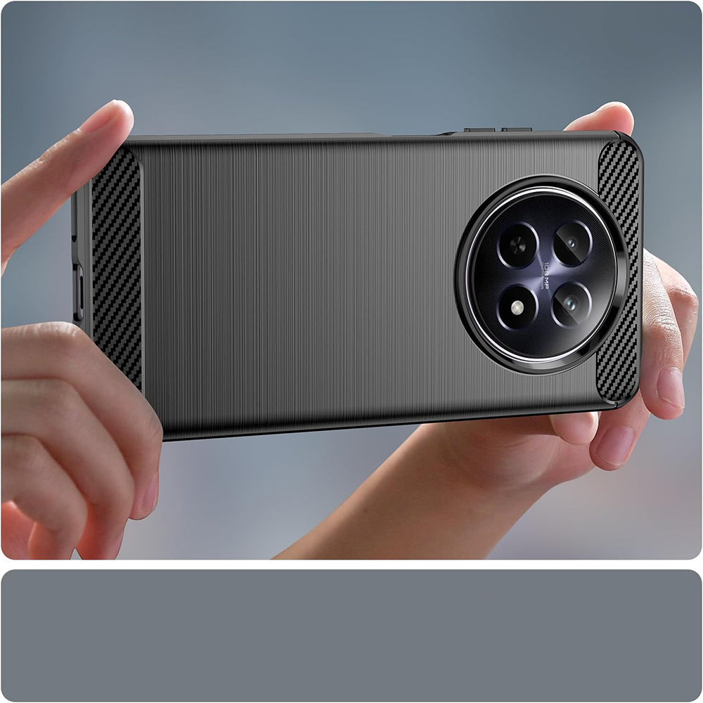 Realme 12 tok, Techsuit, karbon, kék