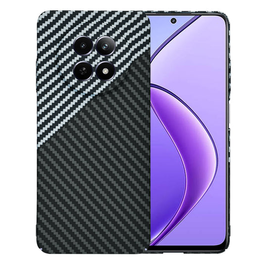 Tok Realme 12x / 12-hez, Techsuit, Carbonite FiberShell, Fekete Szürke