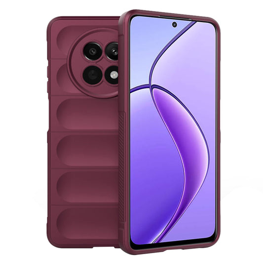 Tok Realme 12x / 12-hez, Techsuit, Magic Shield, Bordó