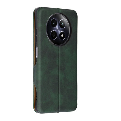 Case for Realme 12x / 12, Techsuit, Safe Wallet Plus, Green