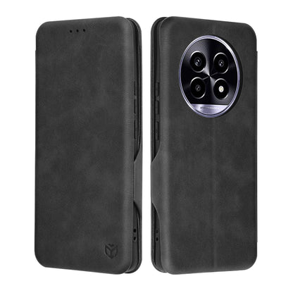 Tok Realme 13 Pro / 13 Pro+ számára, Techsuit, Safe Wallet Plus, Fekete