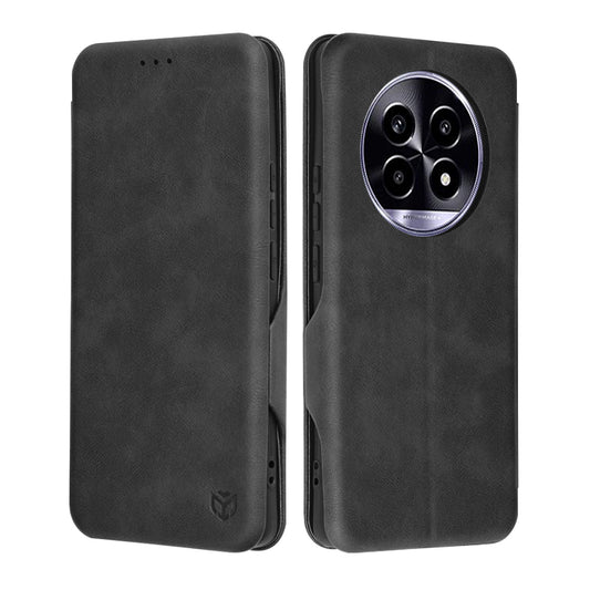 Tok Realme 13 Pro / 13 Pro+ számára, Techsuit, Safe Wallet Plus, Fekete