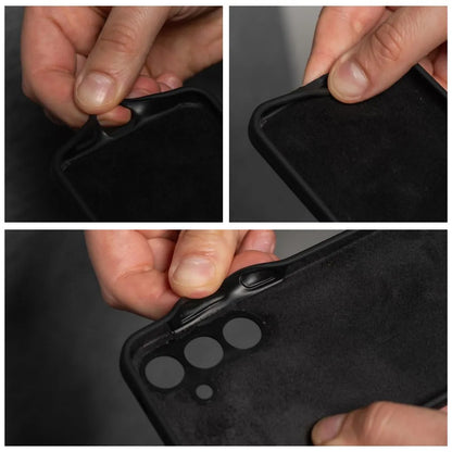 Case for Realme 14 Pro+, OEM, Silicone, Black