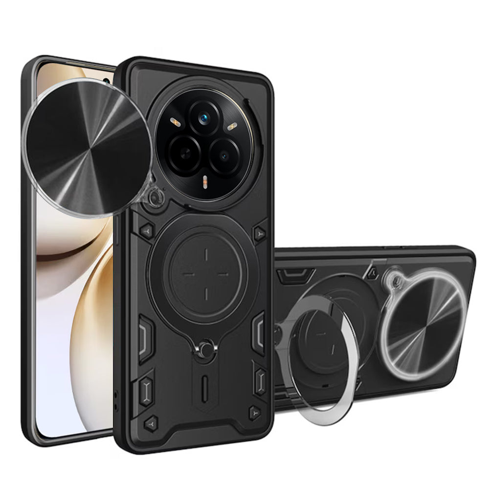 Tok Realme 14 Pro+ készülékhez, Techsuit, CamGuard Pro, Fekete