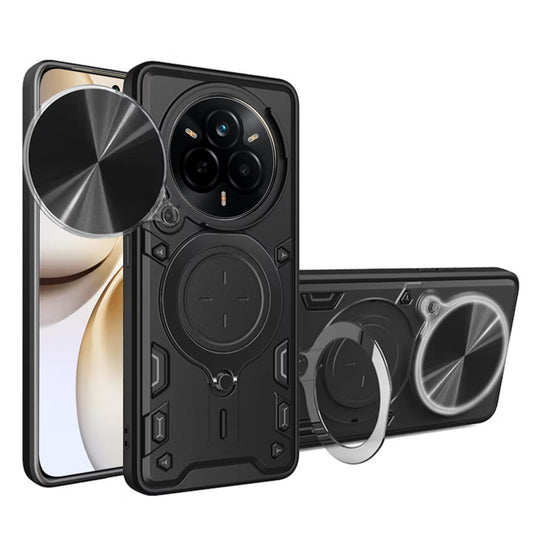 Tok Realme 14 Pro+ készülékhez, Techsuit, CamGuard Pro, Fekete