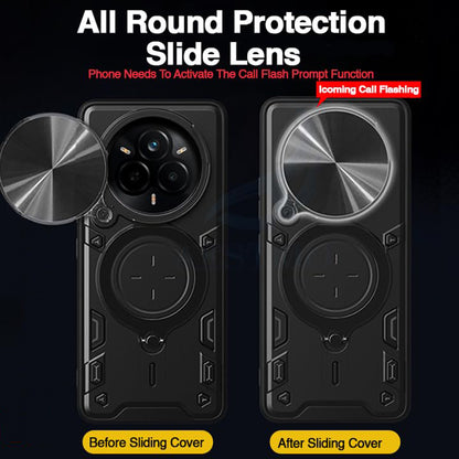 Tok Realme 14 Pro+ készülékhez, Techsuit, CamGuard Pro, Fekete