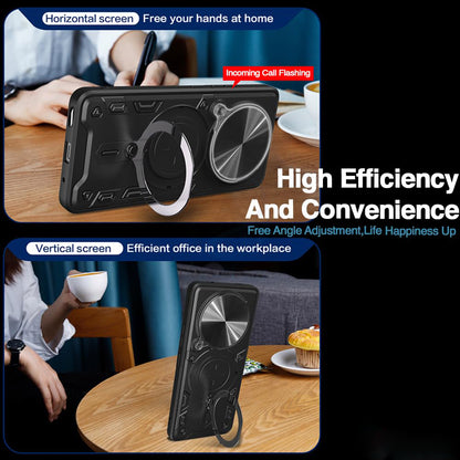 Tok Realme 14 Pro+ készülékhez, Techsuit, CamGuard Pro, Fekete