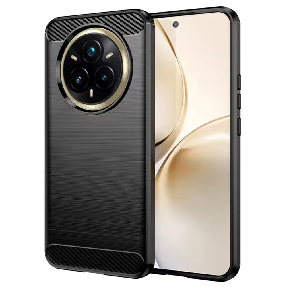 Tok Realme 14 Pro+ készülékhez, Techsuit, karbon, fekete