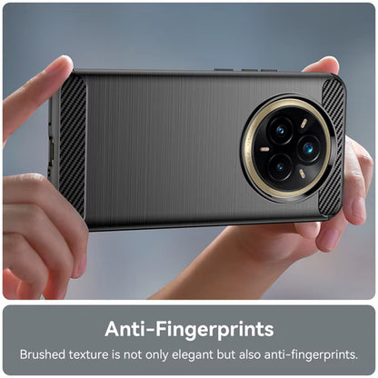 Tok Realme 14 Pro+ készülékhez, Techsuit, karbon, fekete
