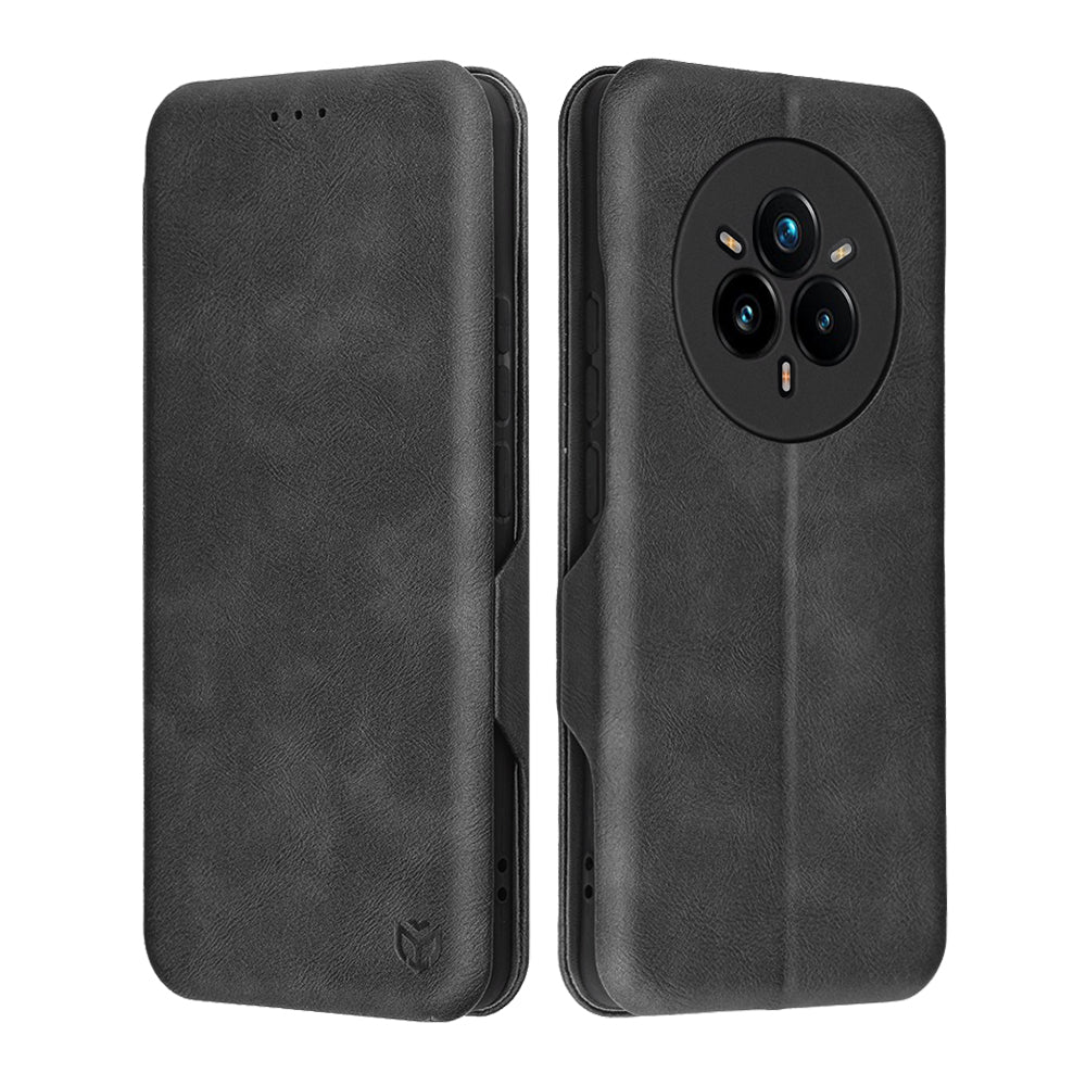 Tok Realme 14 Pro+ készülékhez, Techsuit, Safe Wallet Plus, Fekete