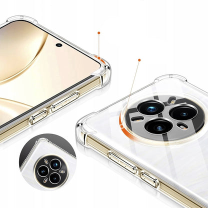 Tok Realme 14 Pro+ készülékhez, Techsuit, ütésálló átlátszó, áttetsző
