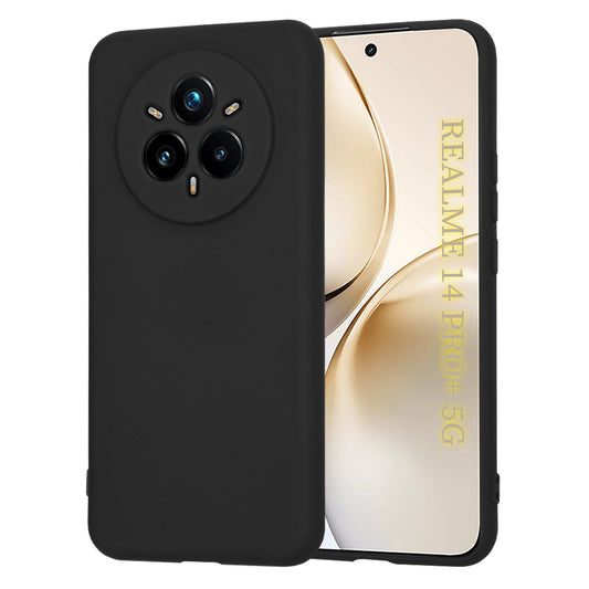 Tok Realme 14 Pro+-hoz, Techsuit, SoftFlex, Fekete