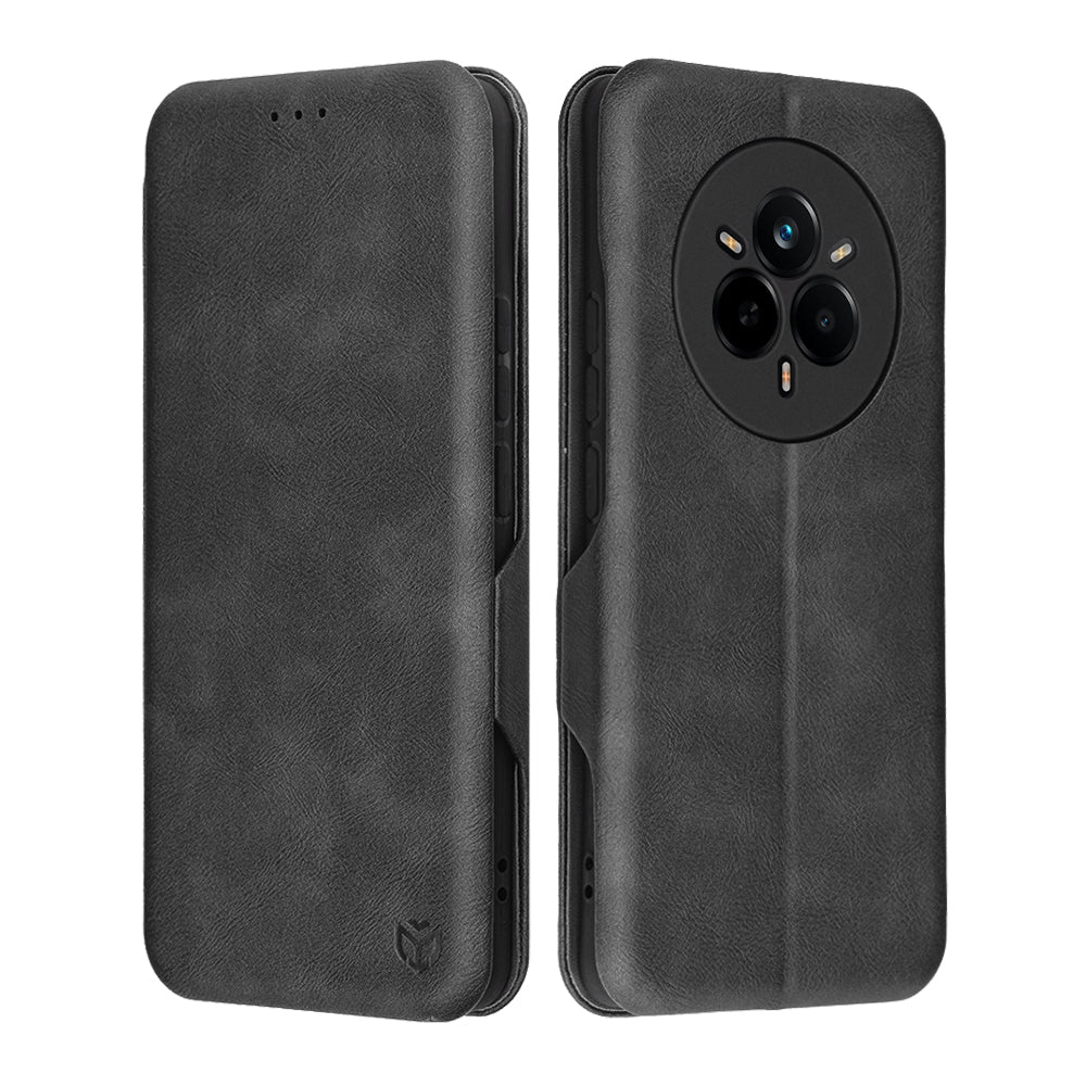 Tok Realme 14 Pro-hoz, Techsuit, Safe Wallet Plus, Fekete