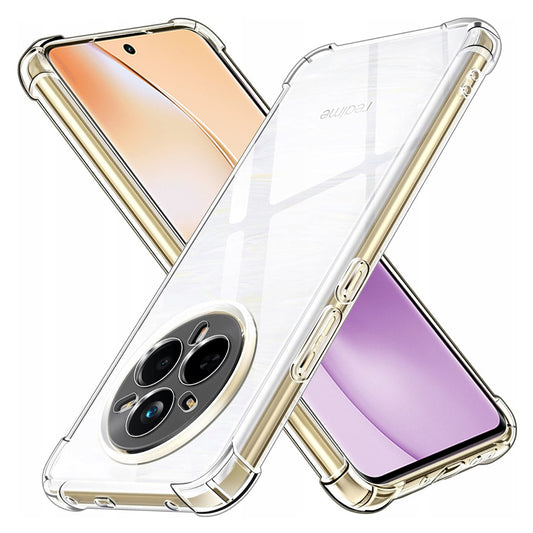 Tok Realme 14 Pro-hoz, Techsuit, Ütésálló Átlátszó, Átlátszó