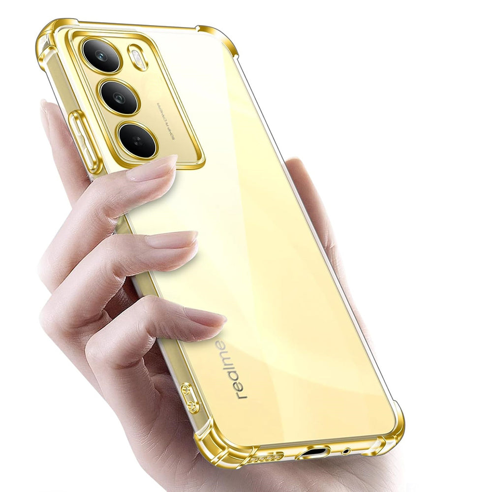 Tok Realme 14x-hez, Techsuit, Ütésálló Átlátszó, Átlátszó