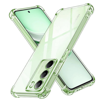 Tok Realme 14x-hez, Techsuit, Ütésálló Átlátszó, Átlátszó