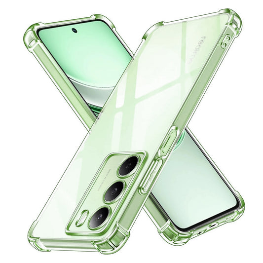 Tok Realme 14x-hez, Techsuit, Ütésálló Átlátszó, Átlátszó