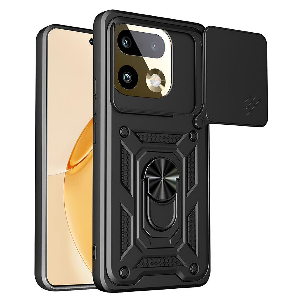 Tok a Realme 16 Pro+-hoz, Techsuit, CamShield, Fekete