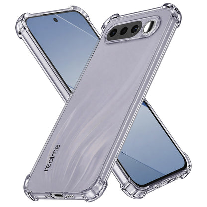 Tok Realme 16-hoz, Techsuit, Ütésálló Átlátszó, Füstös