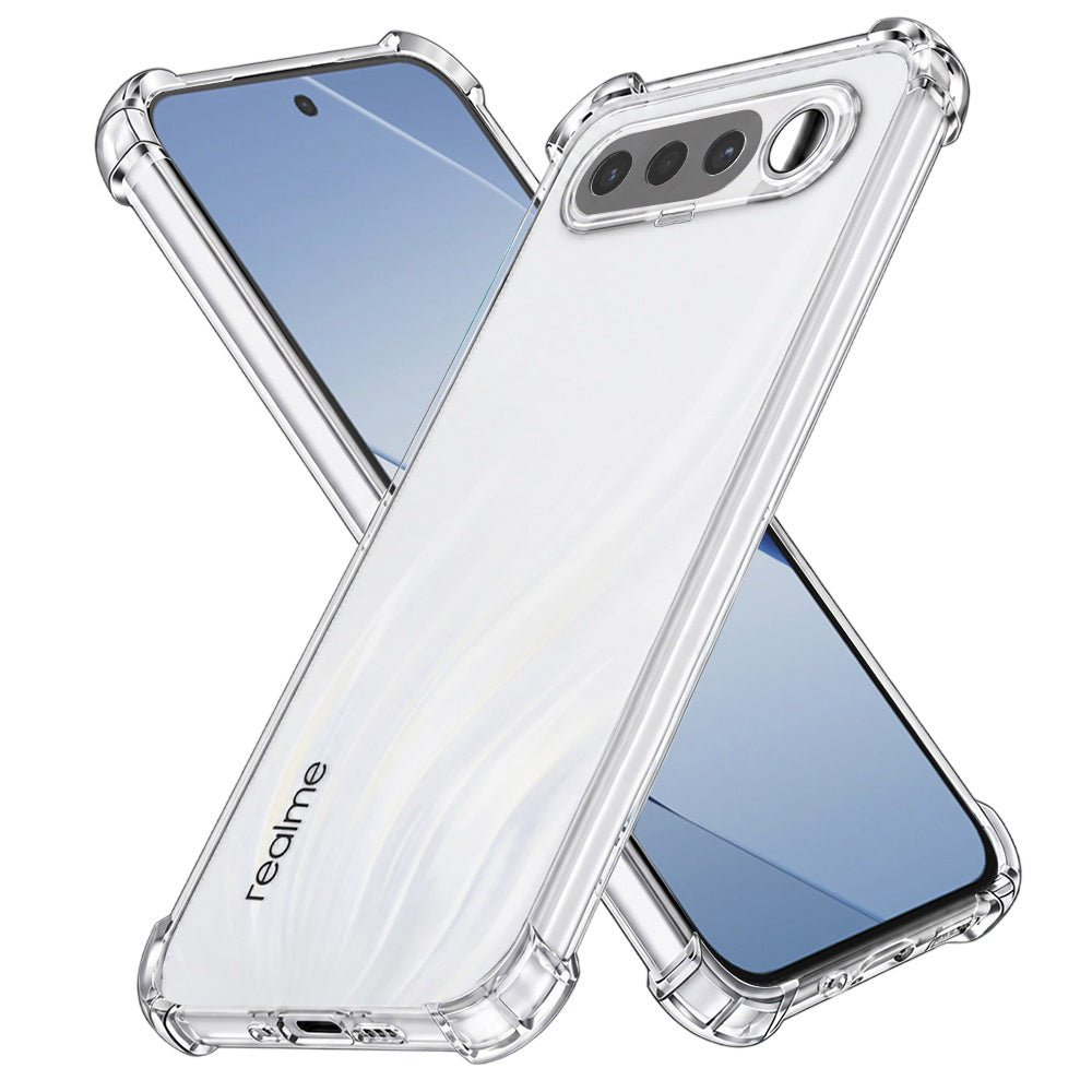 Tok a Realme 16-hoz, Techsuit, Ütésálló Átlátszó, Átlátszó