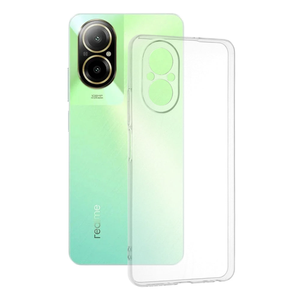 Tok Realme C67 4G-hez, Techsuit, Átlátszó, Tiszta