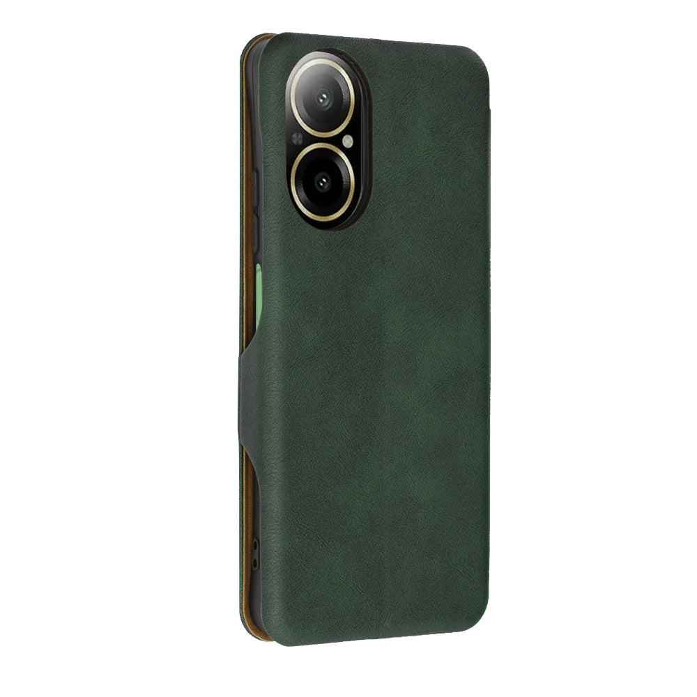 Tok Realme C67 4G-hez, Techsuit, Safe Wallet Plus, Zöld