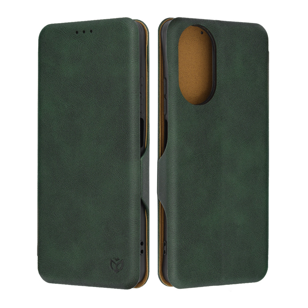 Tok Realme C67 4G-hez, Techsuit, Safe Wallet Plus, Zöld