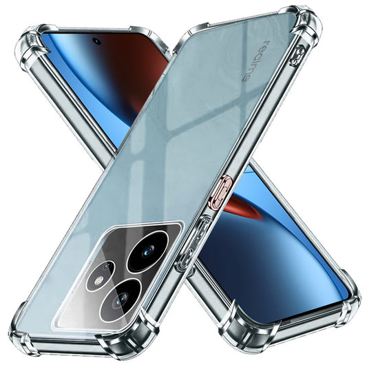 Tok Realme GT 7-hez, Techsuit, Ütésálló Átlátszó, Átlátszó