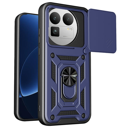 Tok a Realme GT 8 Pro-hoz, Techsuit, CamShield (kerek kamera kivágás), Kék