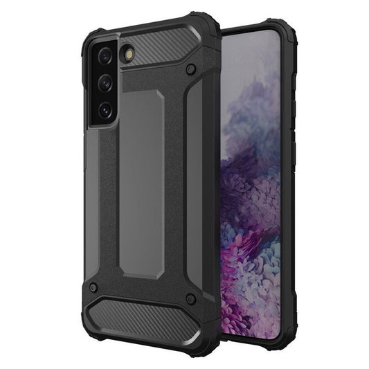 Tok Samsung Galaxy S22 5G S901-hez, OEM, Armor, Fekete