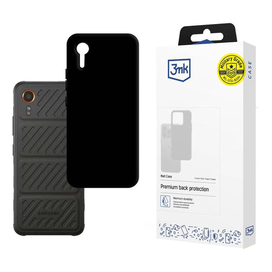 Tok Samsung Galaxy Xcover7 G556-hoz, 3MK, matt fekete