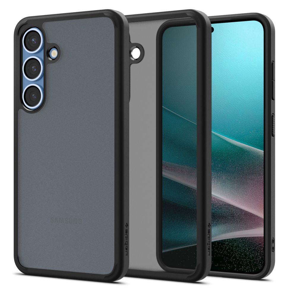 Case for Samsung Galaxy S25 S931, Spigen, Ultra Hybrid, Matte Black ACS09007