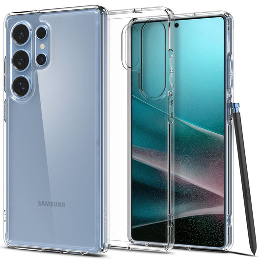 Tok Samsung Galaxy S25 Ultra S938-hoz, Spigen, Ultra Hybrid, Átlátszó ACS08961