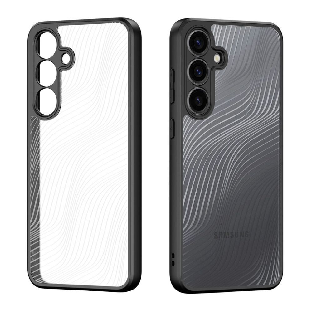 Tok Samsung Galaxy S25 S931-hez, DUX DUCIS, Aimo, Fekete