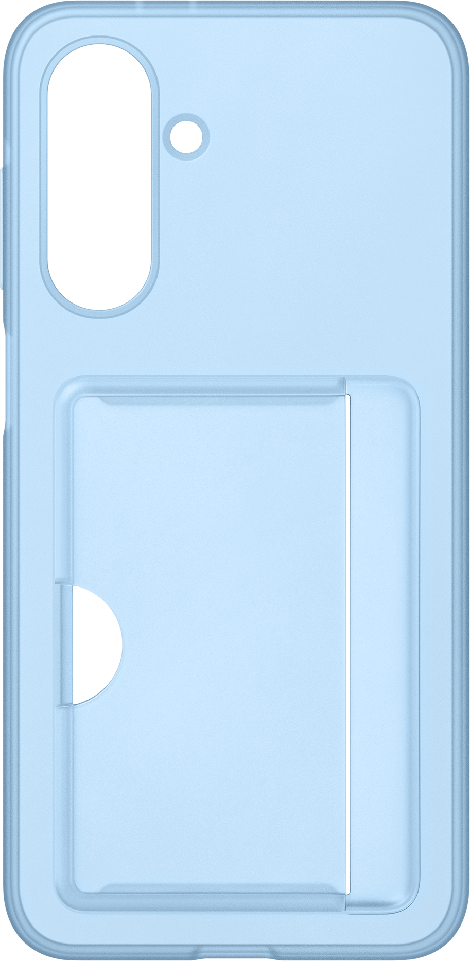 Tok Samsung Galaxy A26 A266 készülékhez, Kártyatartó tok, Kék EF-OA266TLEGWW