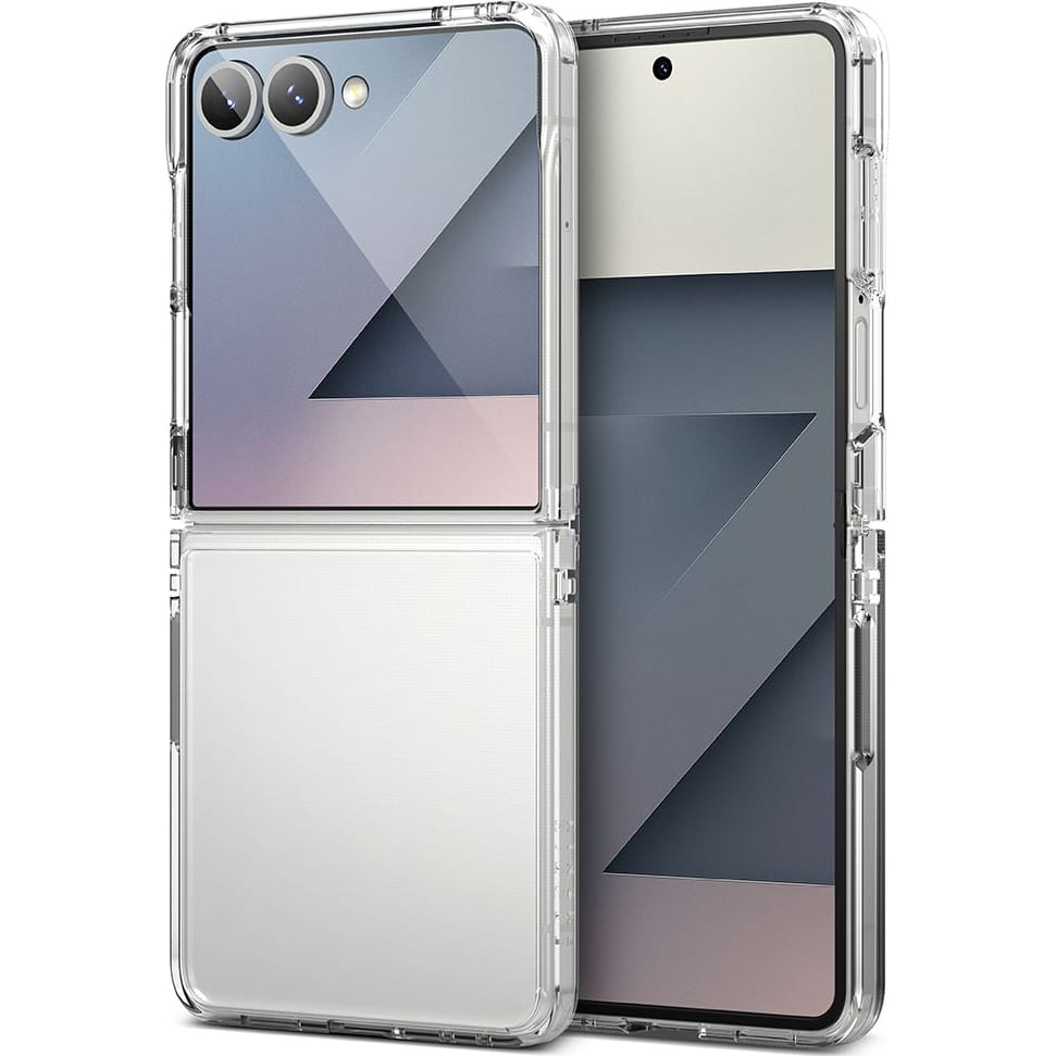 Tok Samsung Galaxy Z Flip7 F766-hoz, Ringke, Fusion, Átlátszó