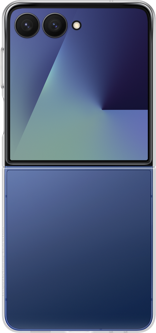 Tok Samsung Galaxy Z Flip7 F766-hoz, Clear Case, Átlátszó EF-AF766CTEGWW