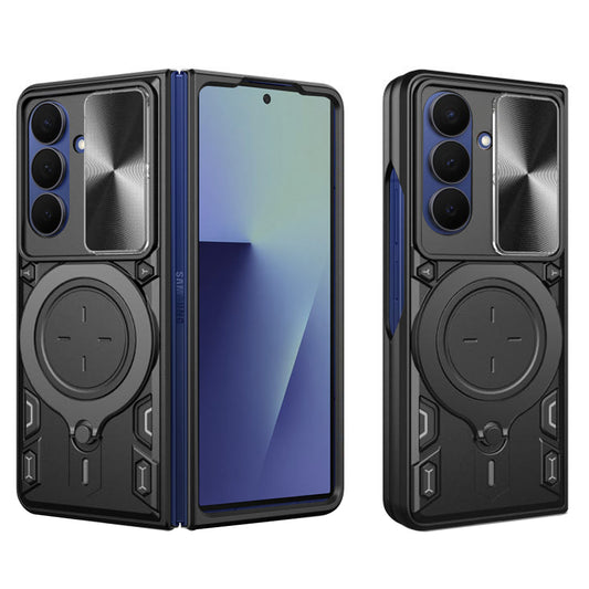 Tok Samsung Galaxy Z Fold7 F966-hez, Techsuit, CamGuard Pro, Fekete