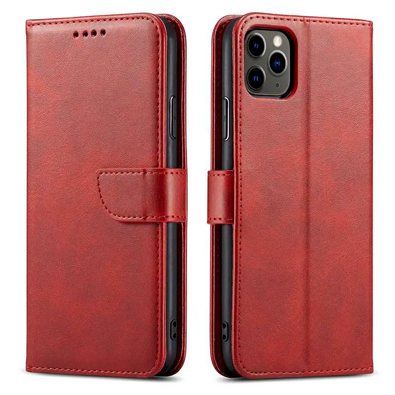 Tok Samsung Galaxy A17 5G-hez, OEM, Marva Wallet, Piros